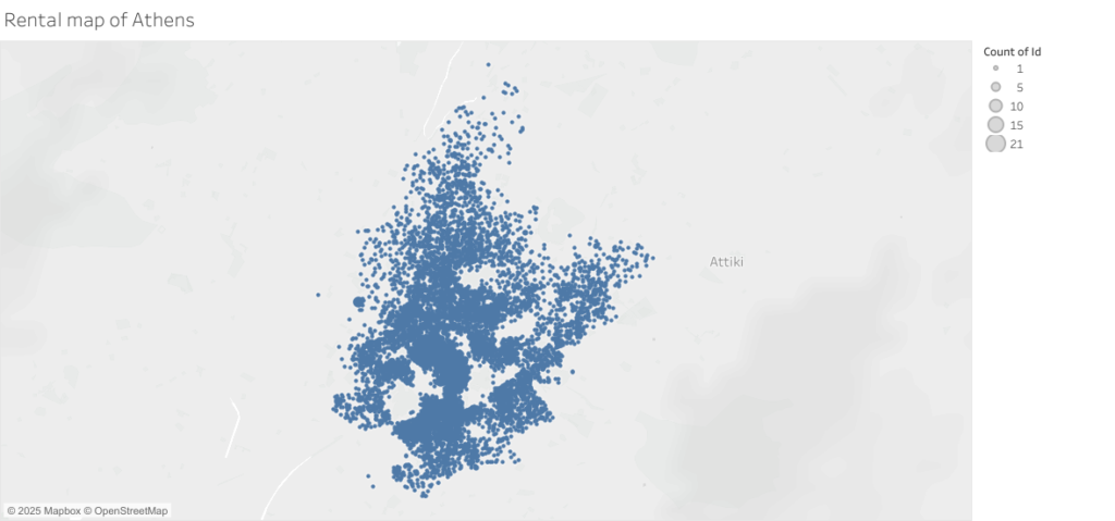Detect clients' trends on the map.